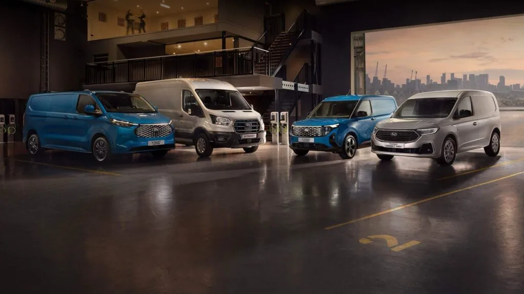 Guntro voor Ford bestelwagens
