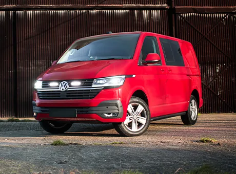 Lazer Lamps grille-integratie op een Volkswagen bestelwagen
