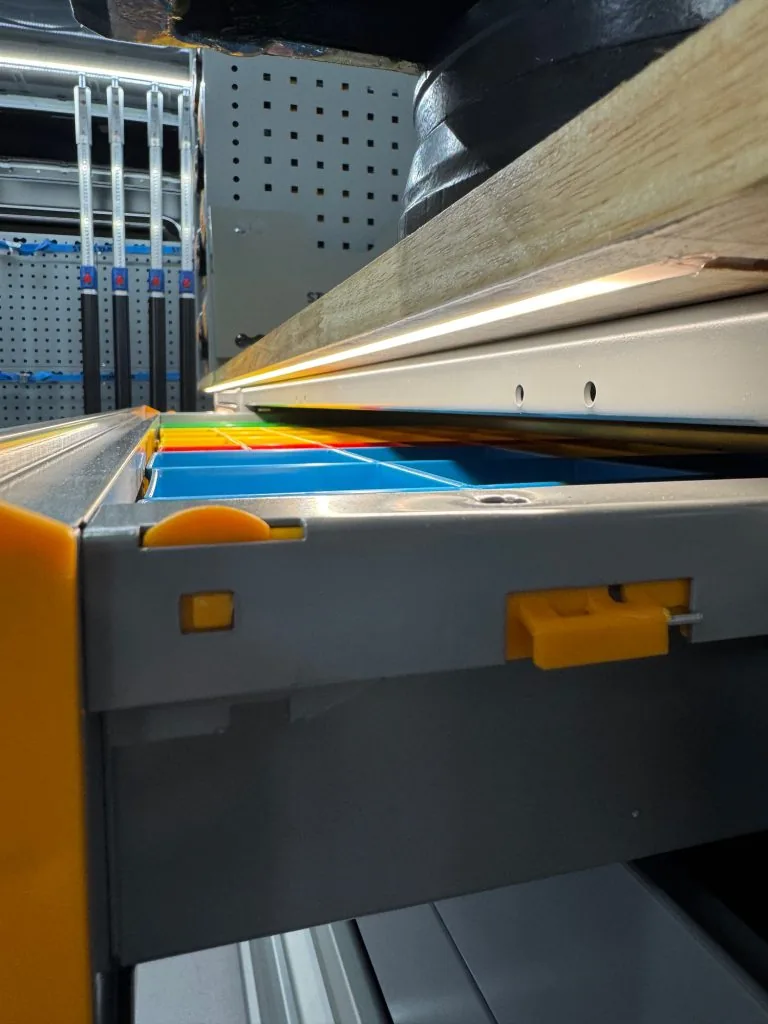 Modules voor bedrijfswageninrichting