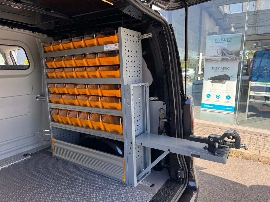Modules voor bedrijfswageninrichting