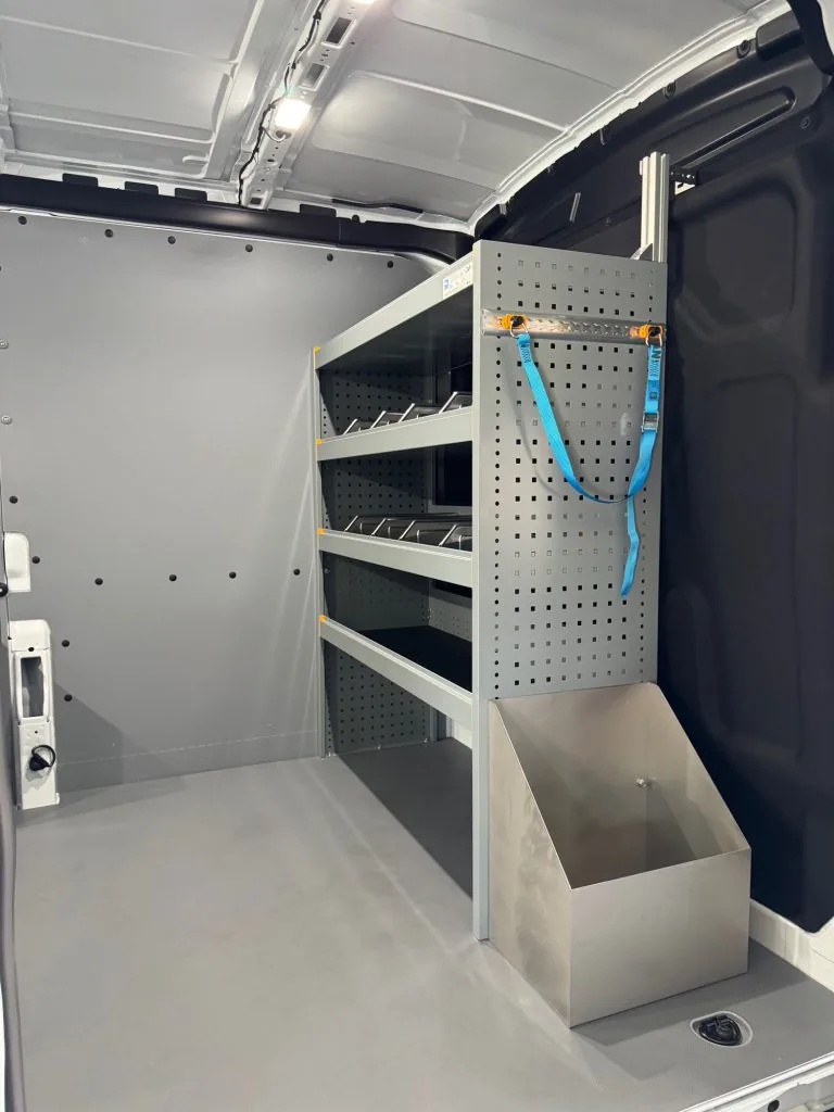Modules voor bedrijfswageninrichting