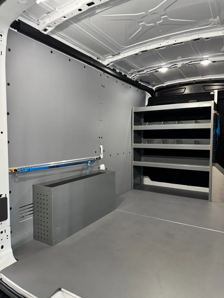 Modules voor bedrijfswageninrichting