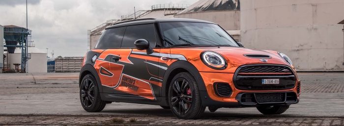 Voorbeeld van carwrapping door Guntro