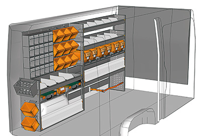 Mercedes-Benz Sprinter L2H1 Medium, standard roof