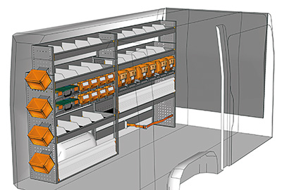 Mercedes-Benz Sprinter L2H1 Medium, standard roof