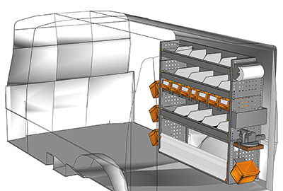 Volkswagen Transporter L2H1 – H2 Long, low/medium roof