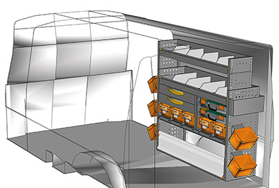 Volkswagen Transporter L2H1 – H2 Long, low/medium roof