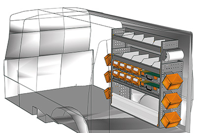 Volkswagen Transporter L2H1 – H2 Long, low/medium roof