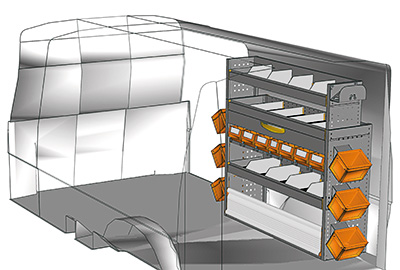 Volkswagen Transporter L2H1 – H2 Long, low/medium roof