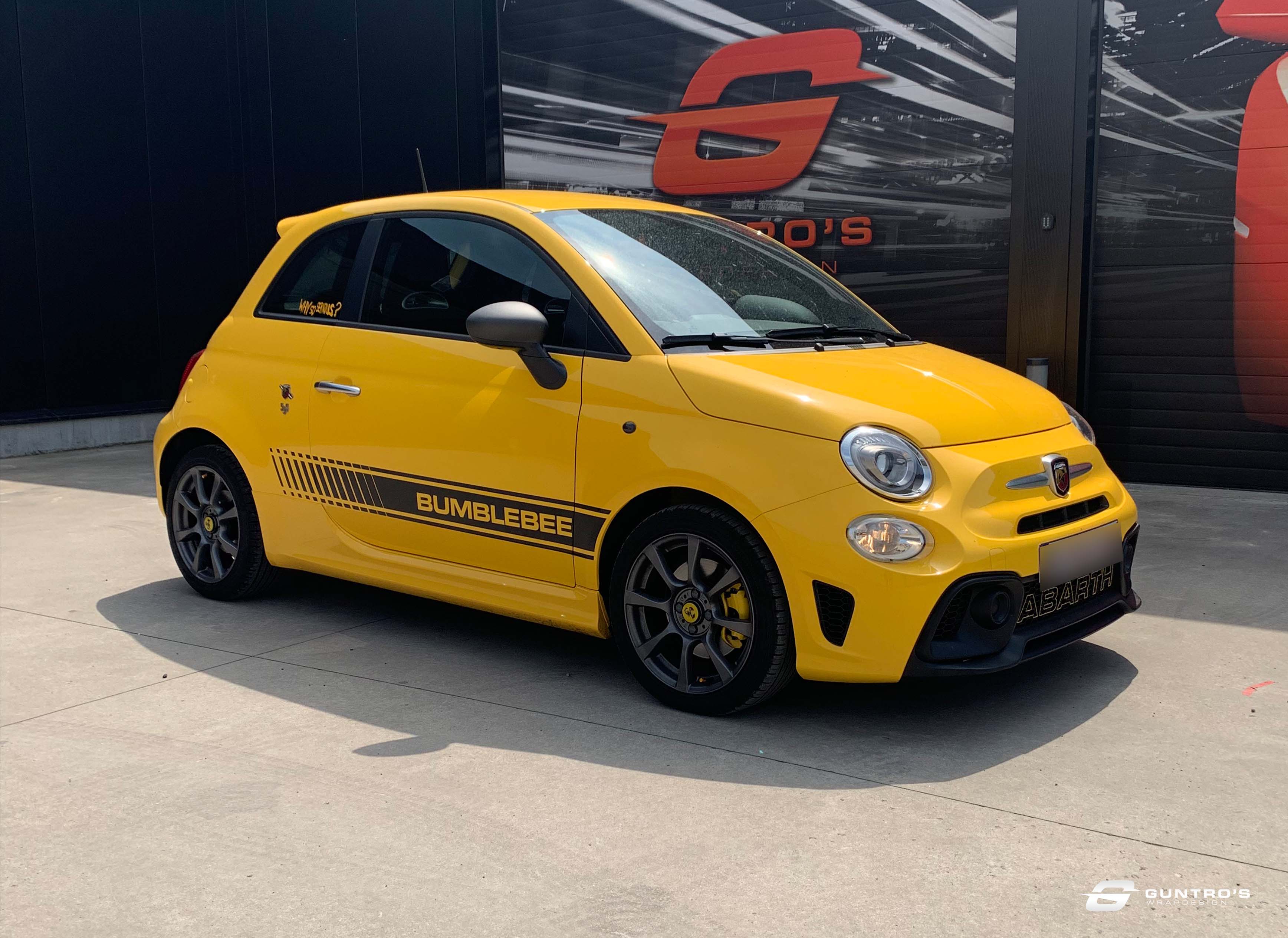 ACCENT STRIPING FIAT 500 ABARTH