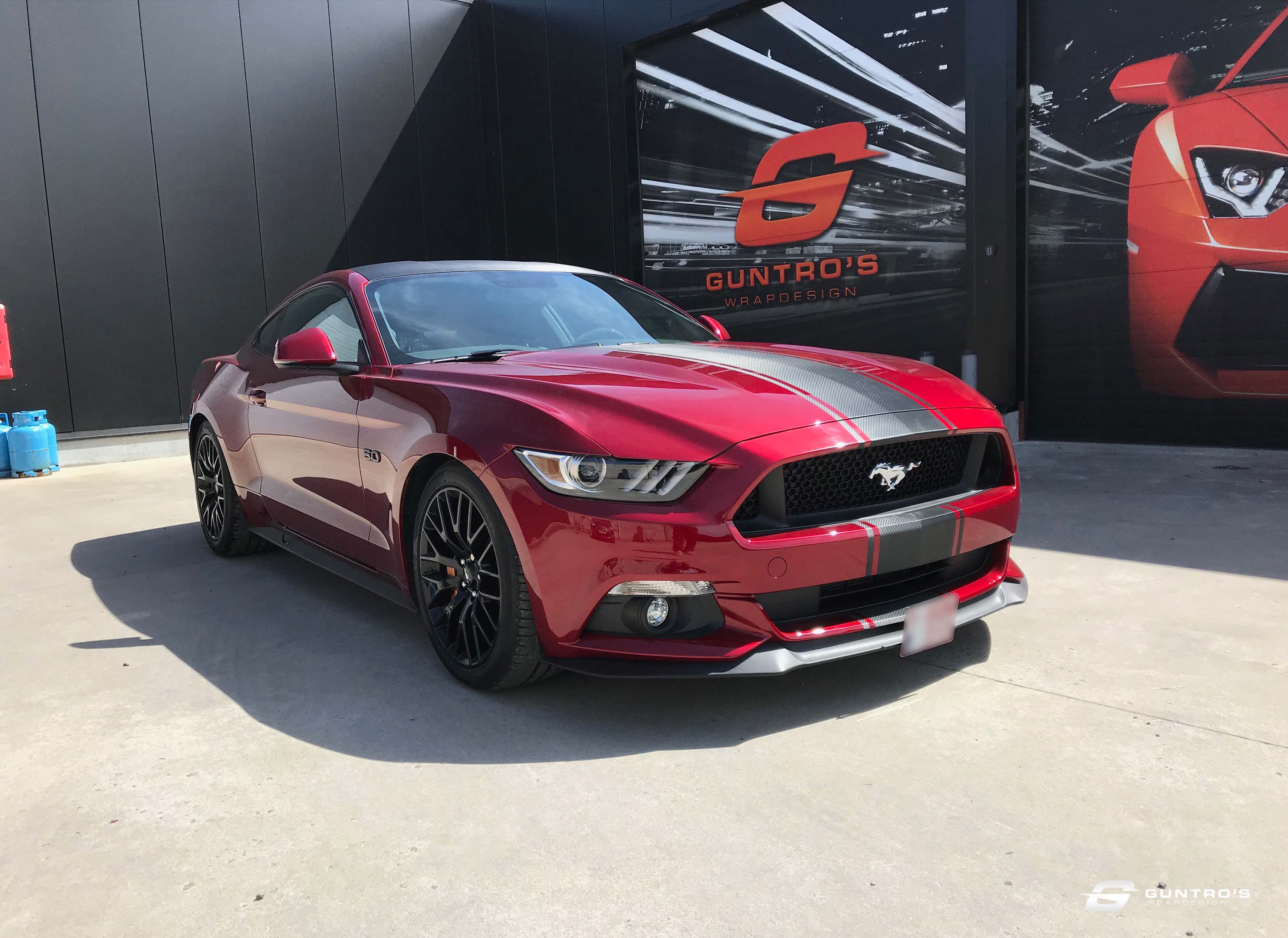 ACCENT STRIPING FORD MUSTANG