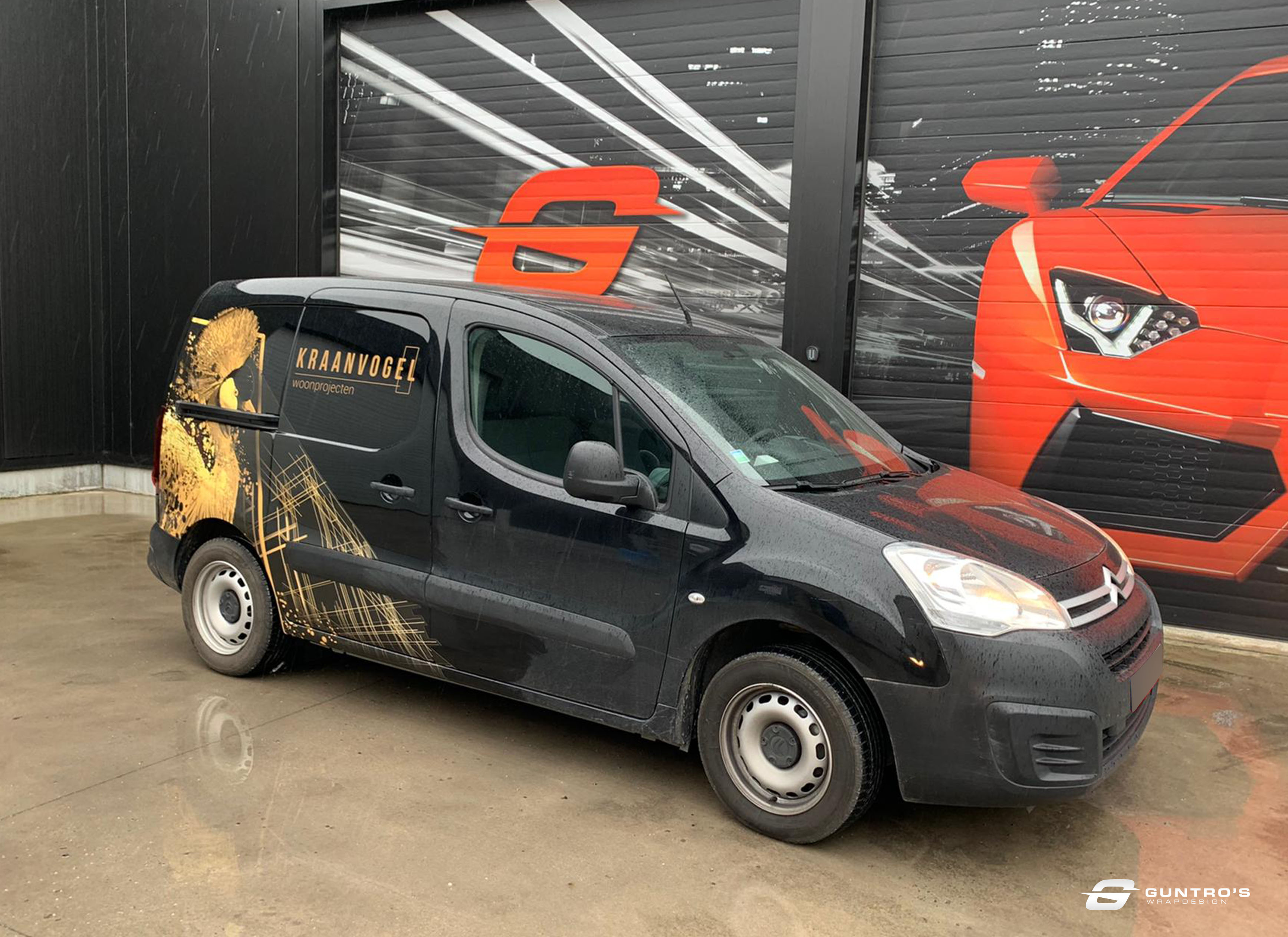 CUSTOM WRAP KRAANVOGEL