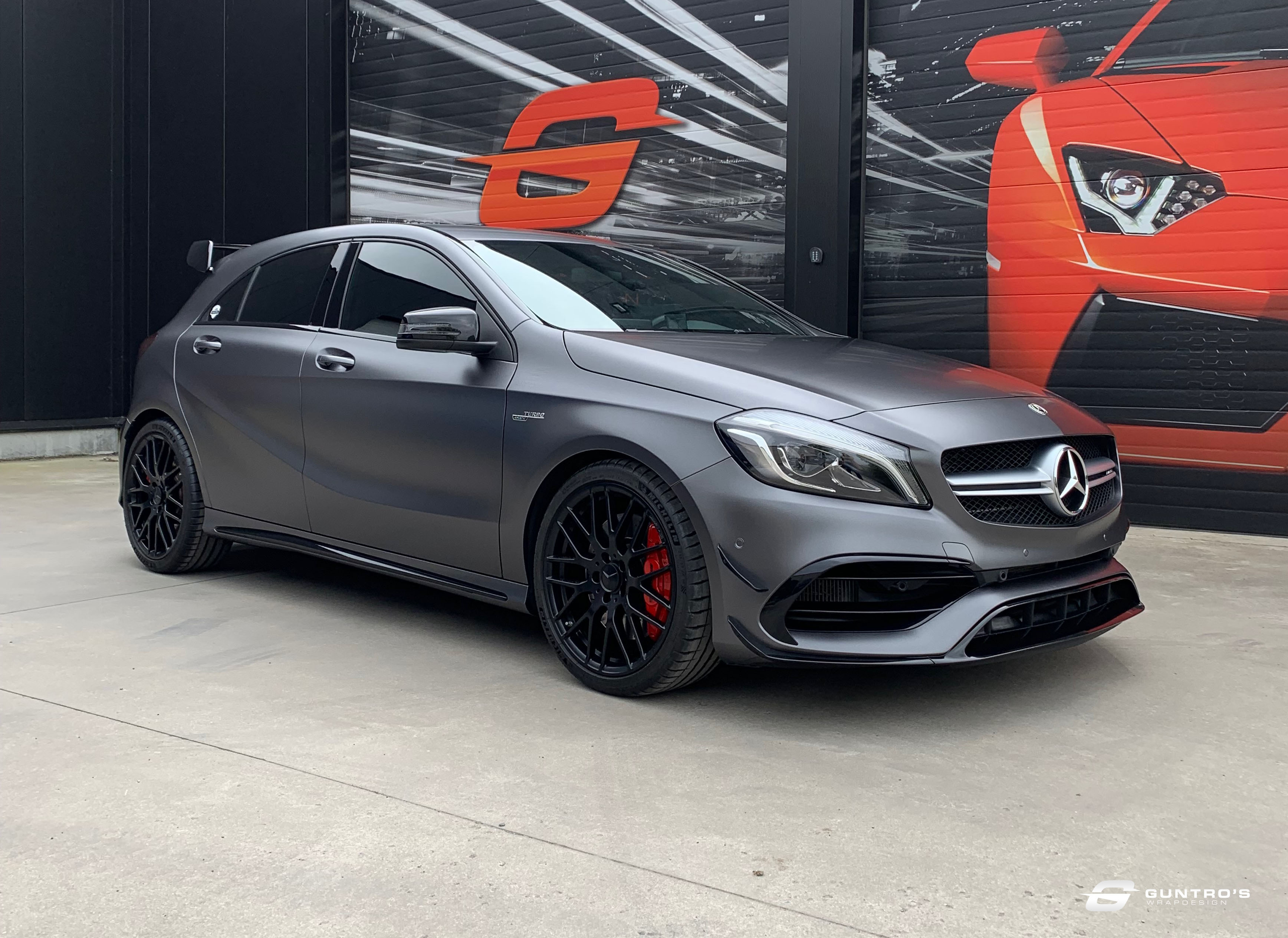 FULL WRAP MERCEDES A45 AMG