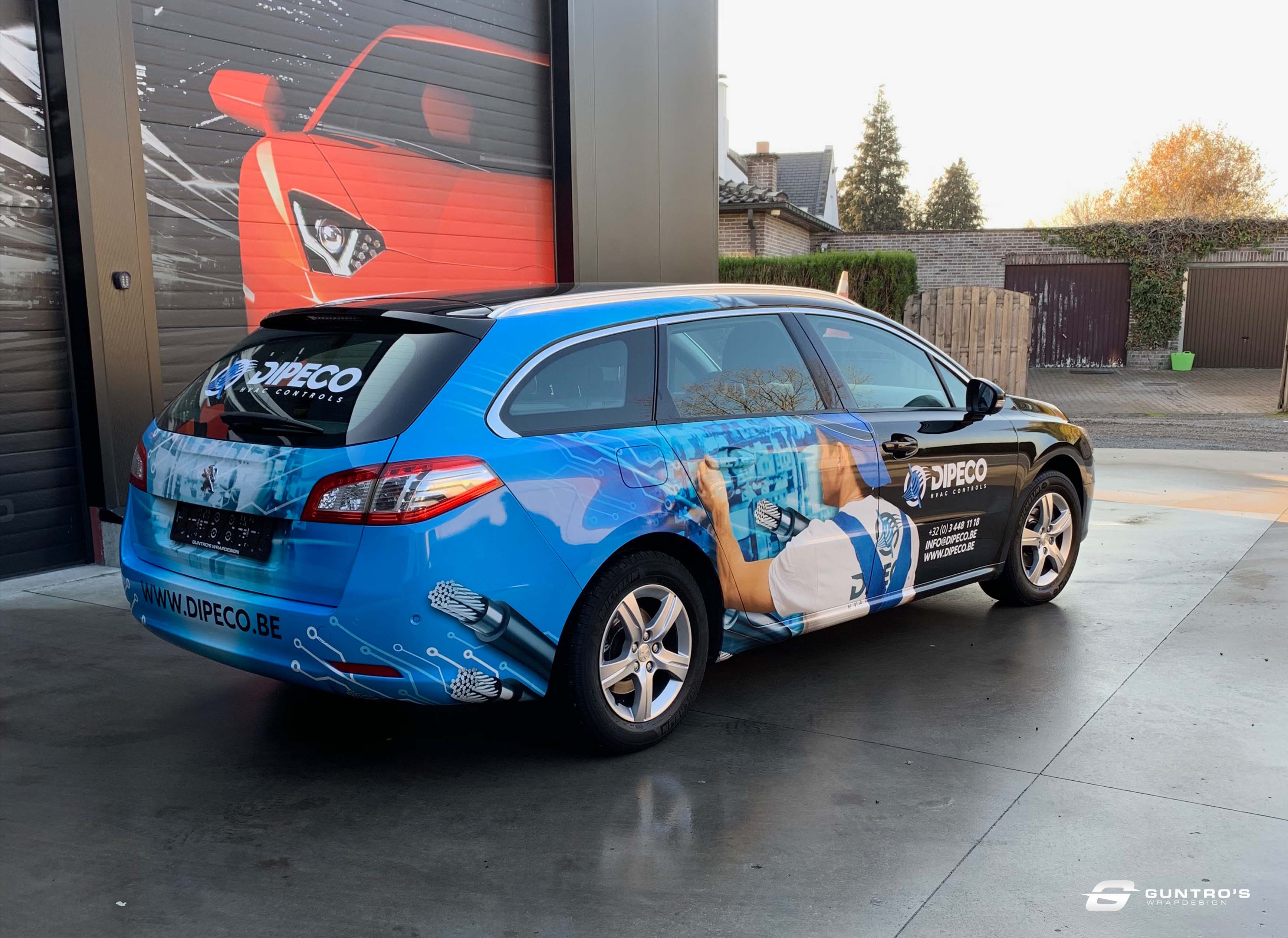 CUSTOM WRAP DIPECO PEUGEOT508