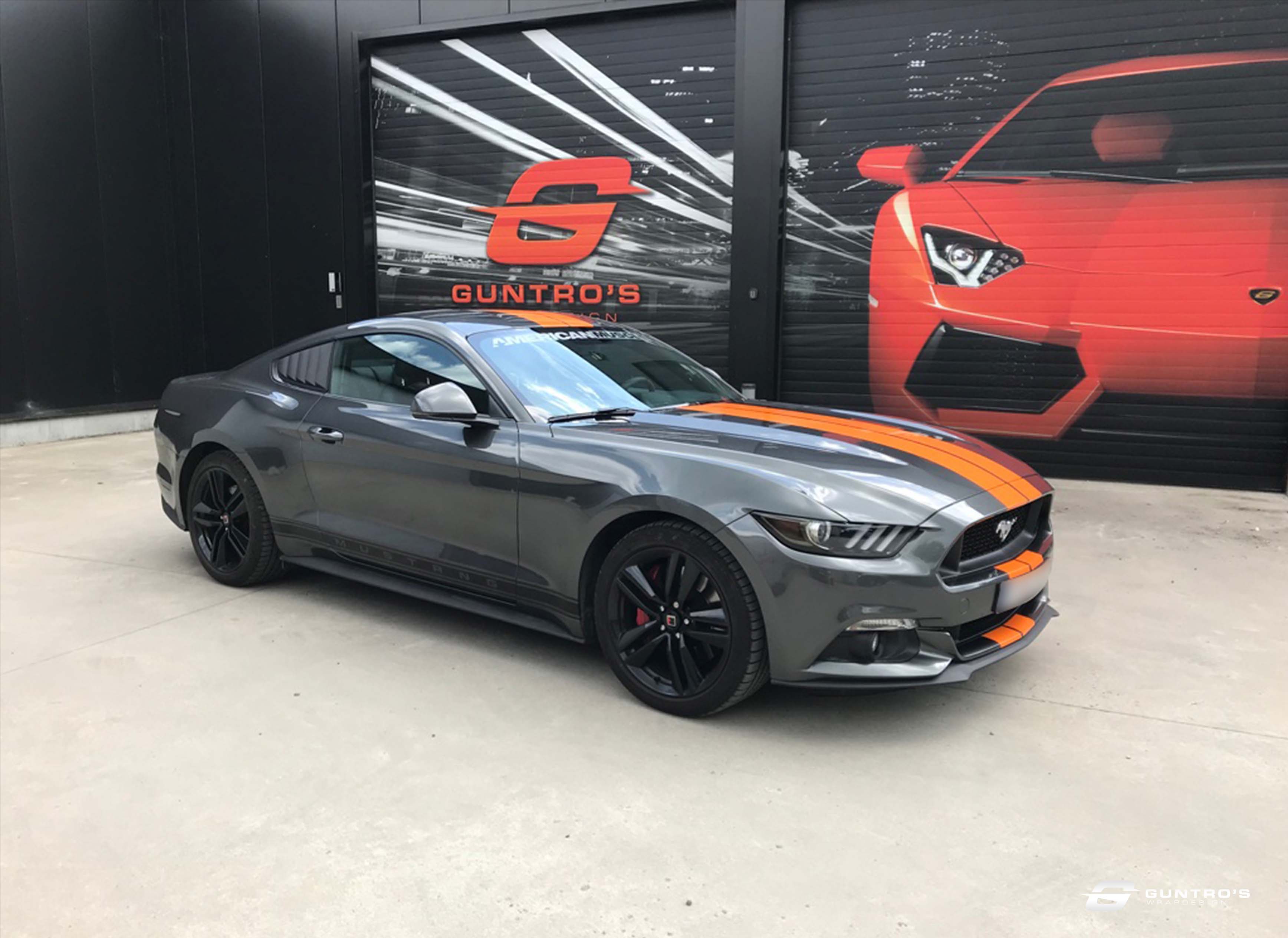 ACCENT STRIPING FORD MUSTANG