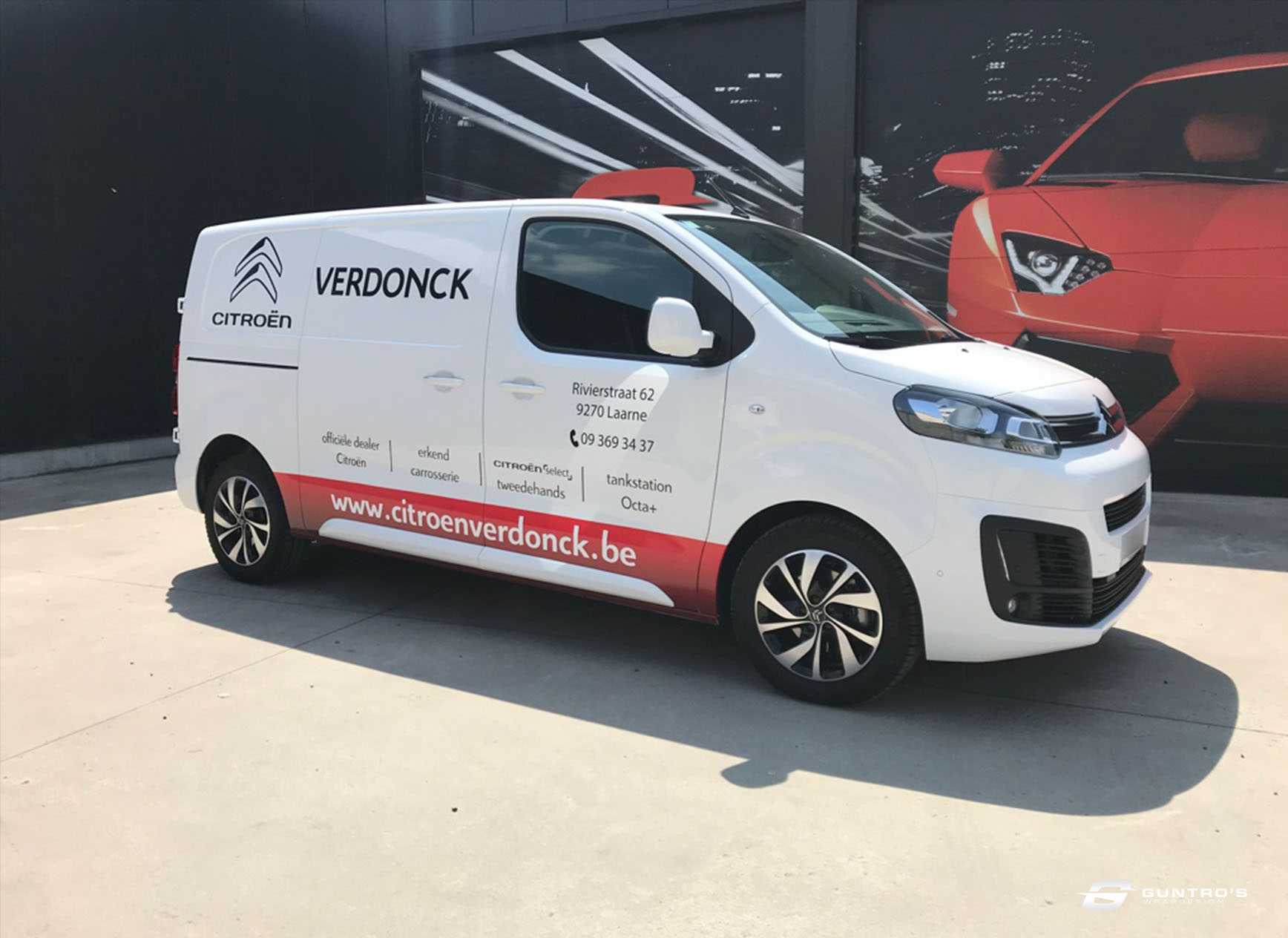 BELETTERING CITROËN VERDONCK