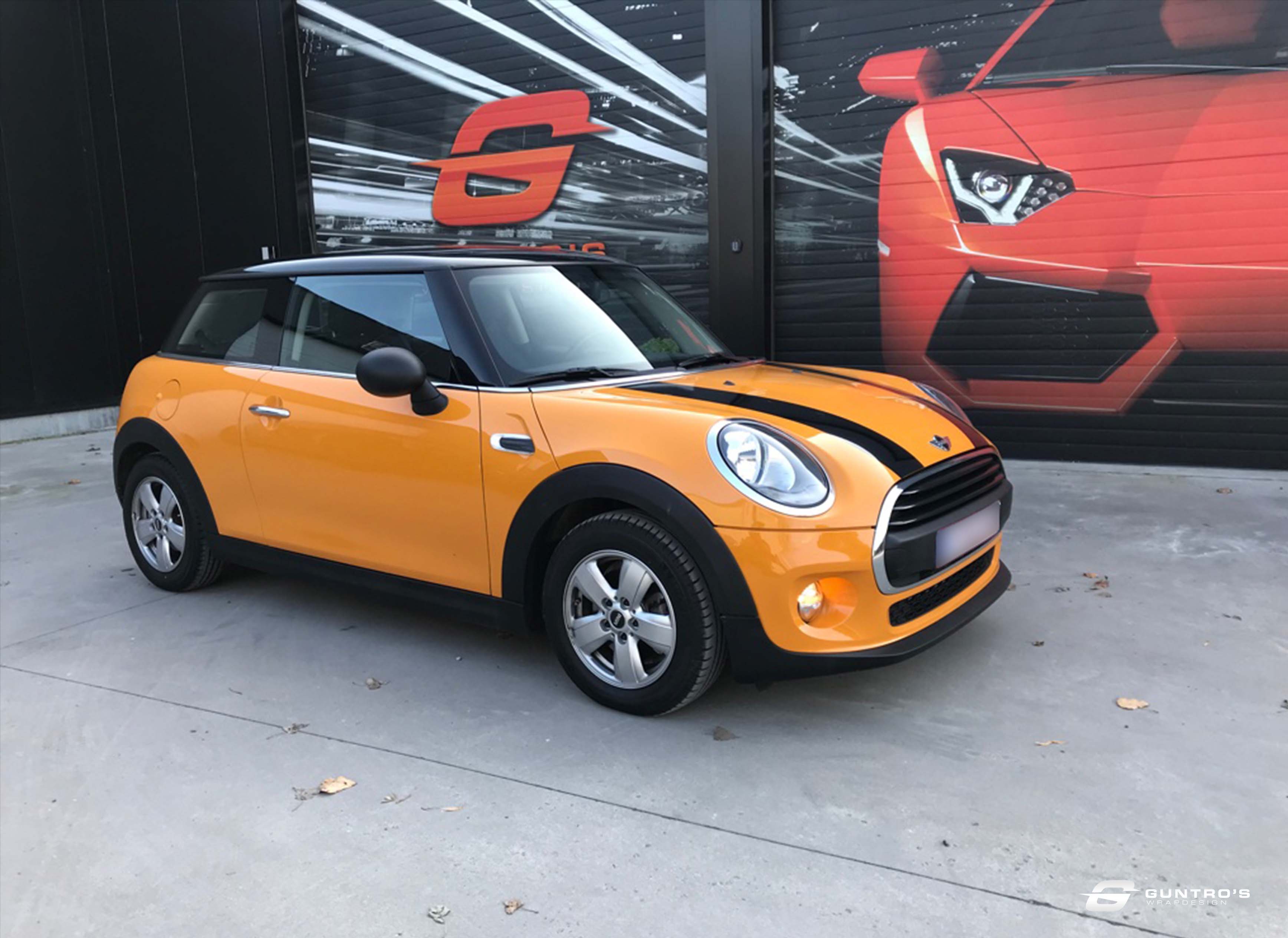 ACCENT STRIPING MINI COOPER