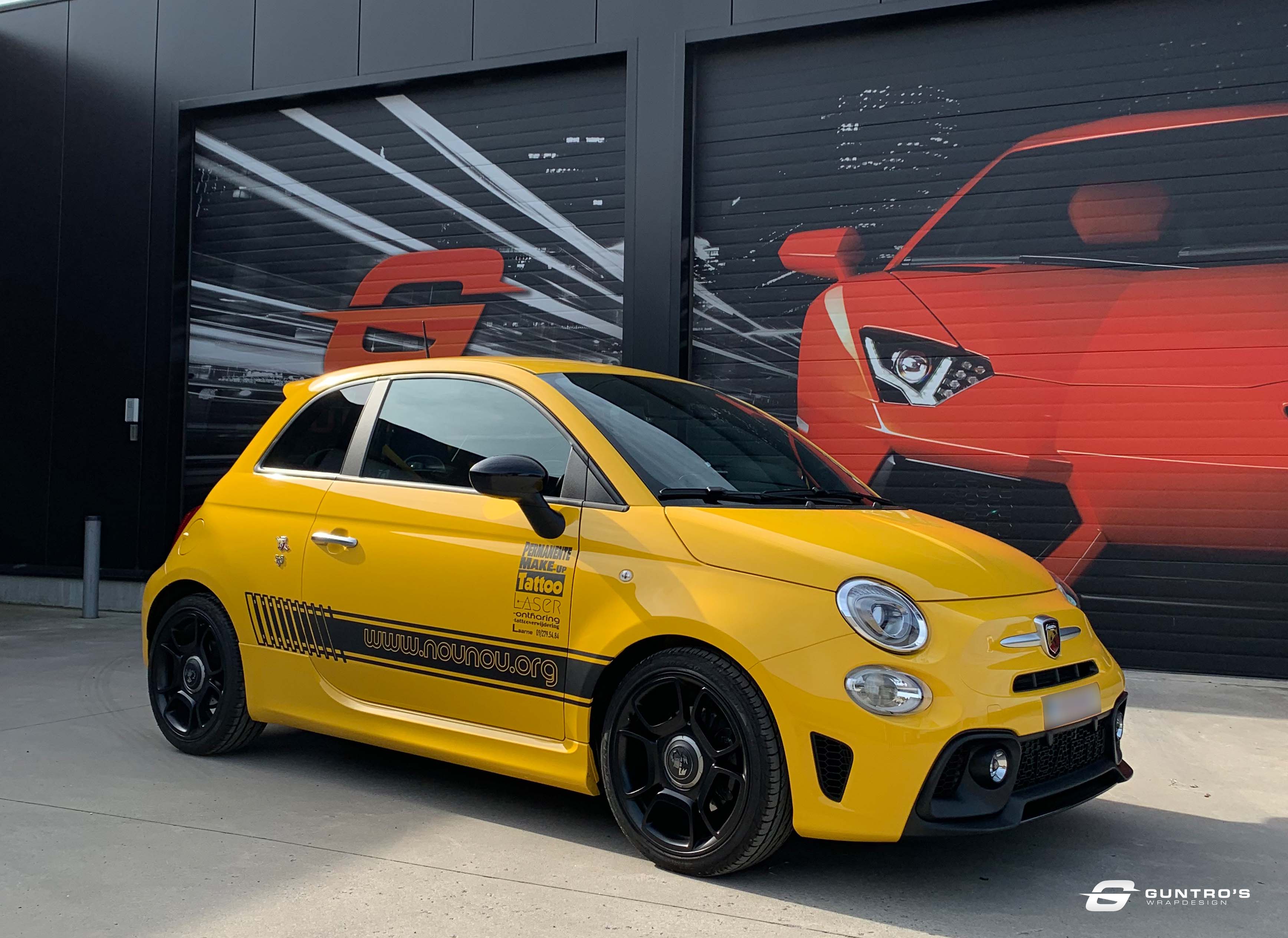 ACCENT STRIPING FIAT 500 ABARTH