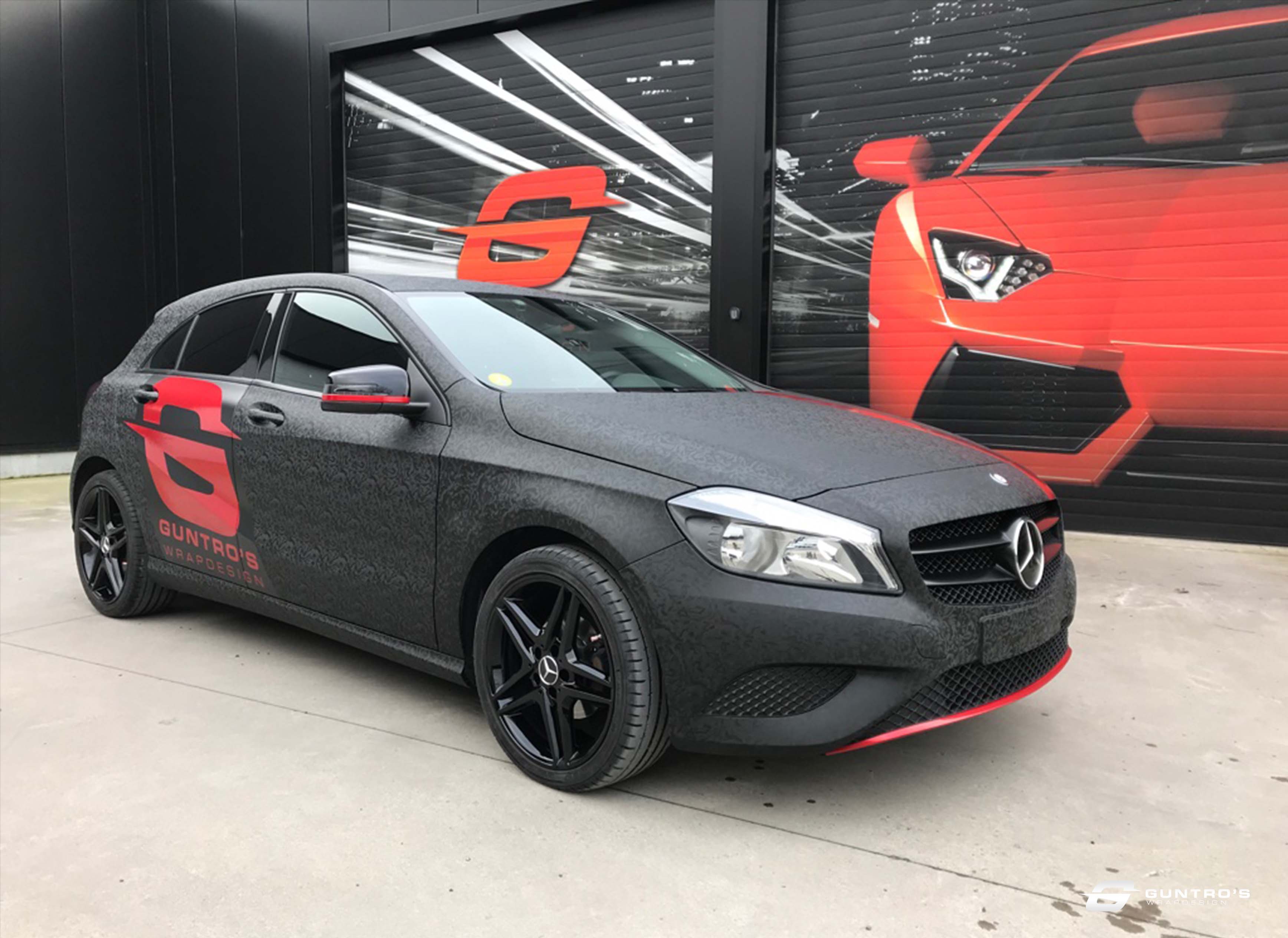 CUSTOM WRAP MERCEDES A KLASSE