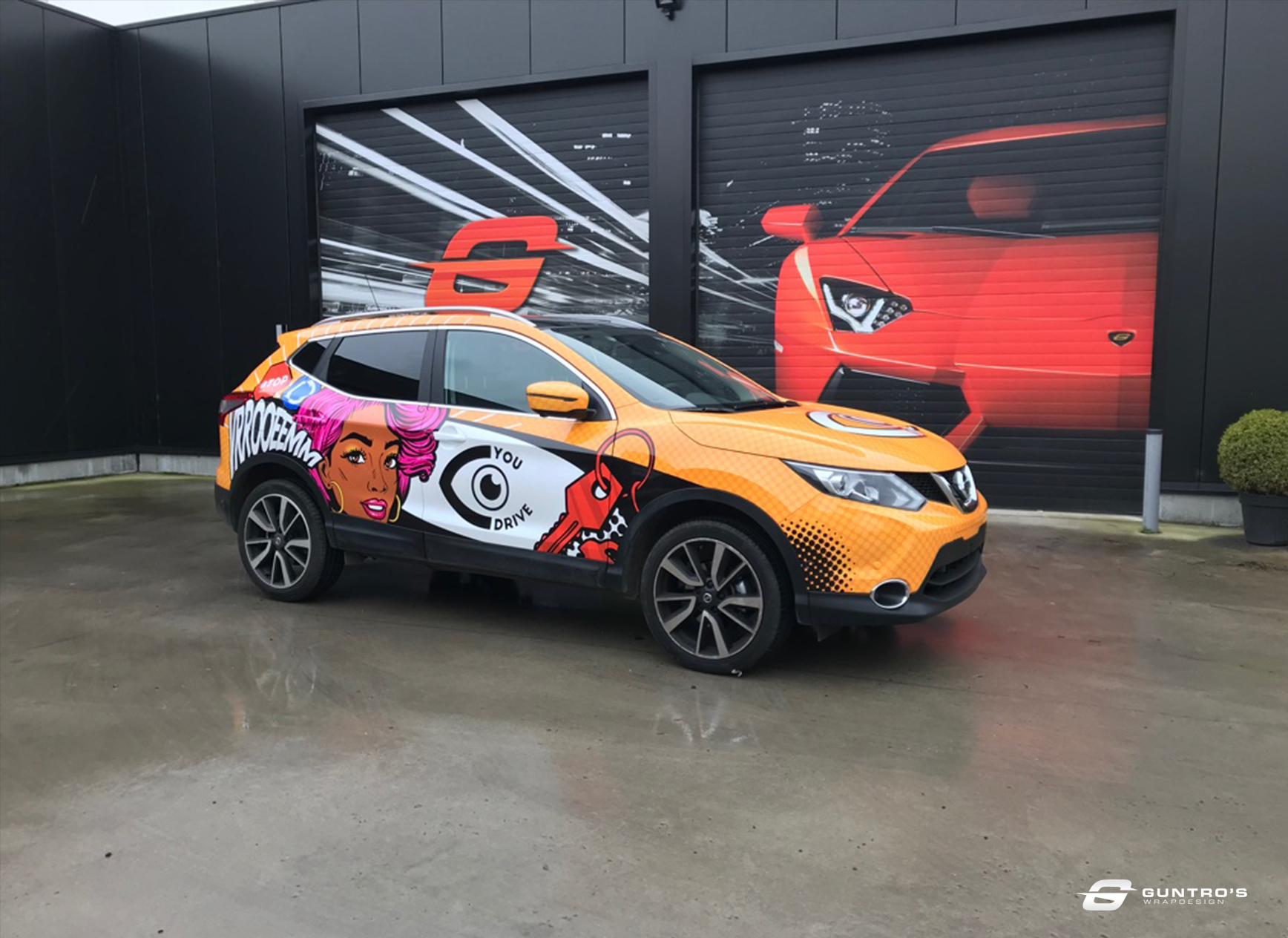 CUSTOM WRAP C YOU DRIVE RIJSCHOOL