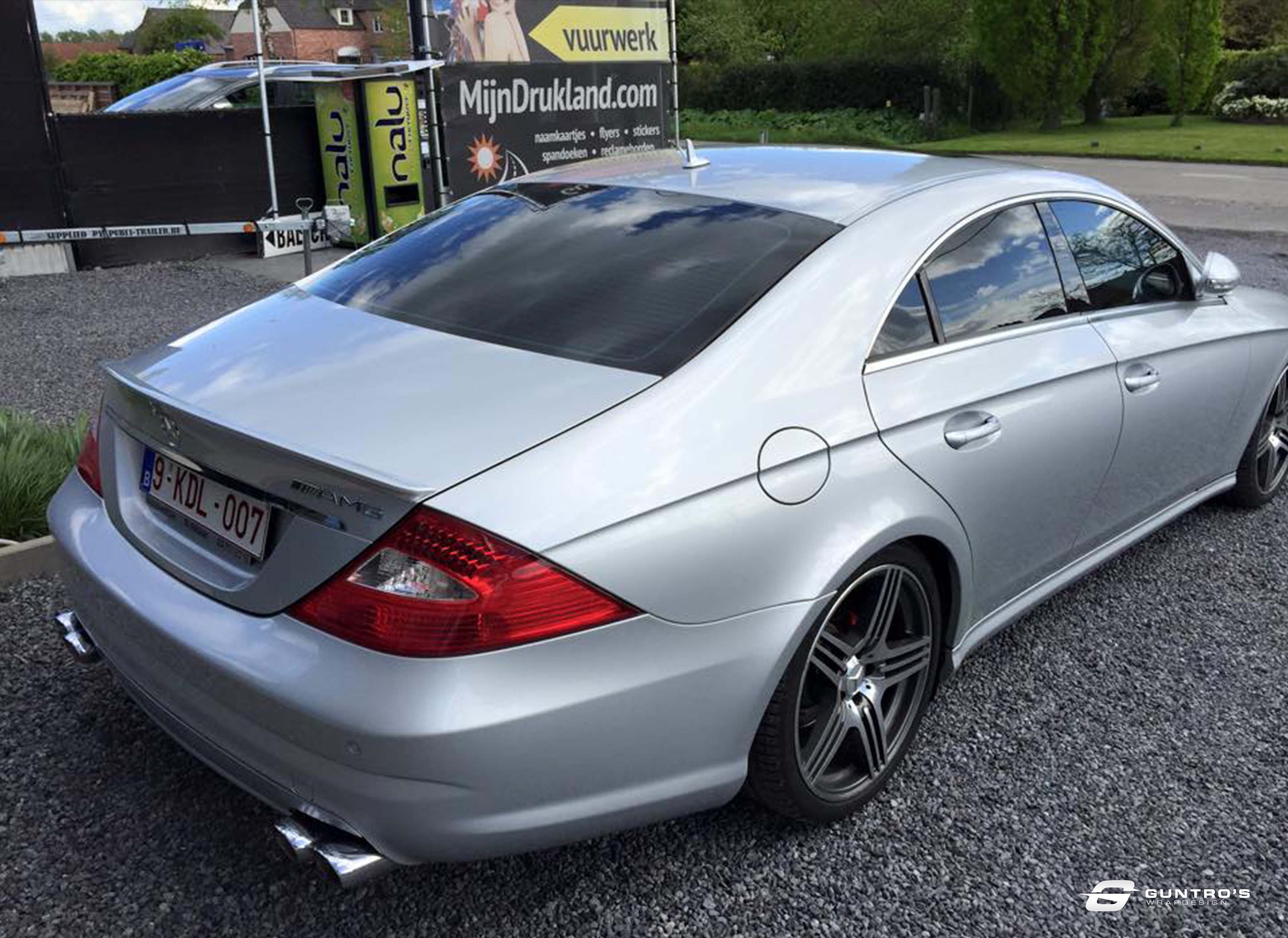 TINTING MERCEDES CLS