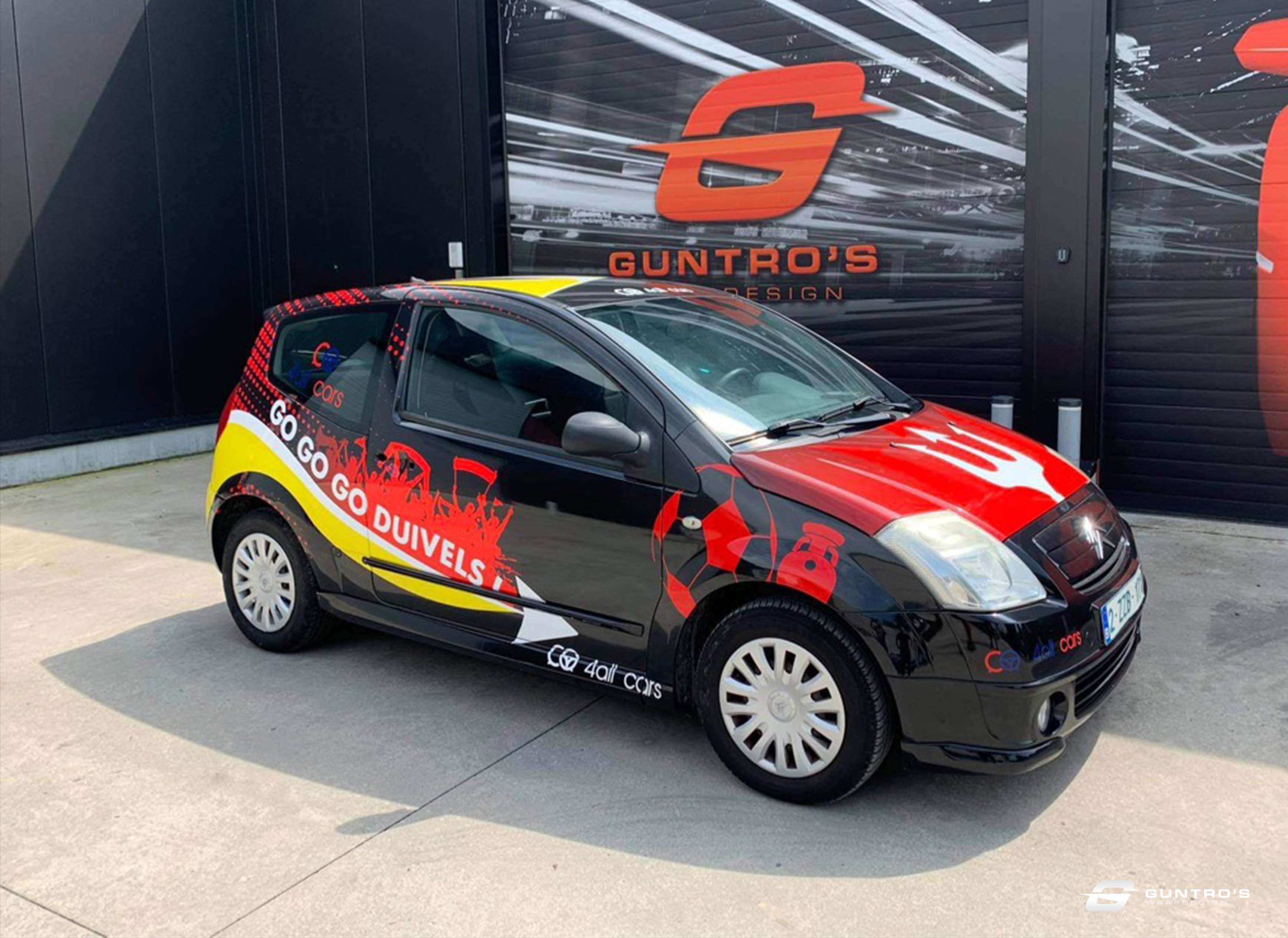 CUSTOM WRAP C2 RODE DUIVELS