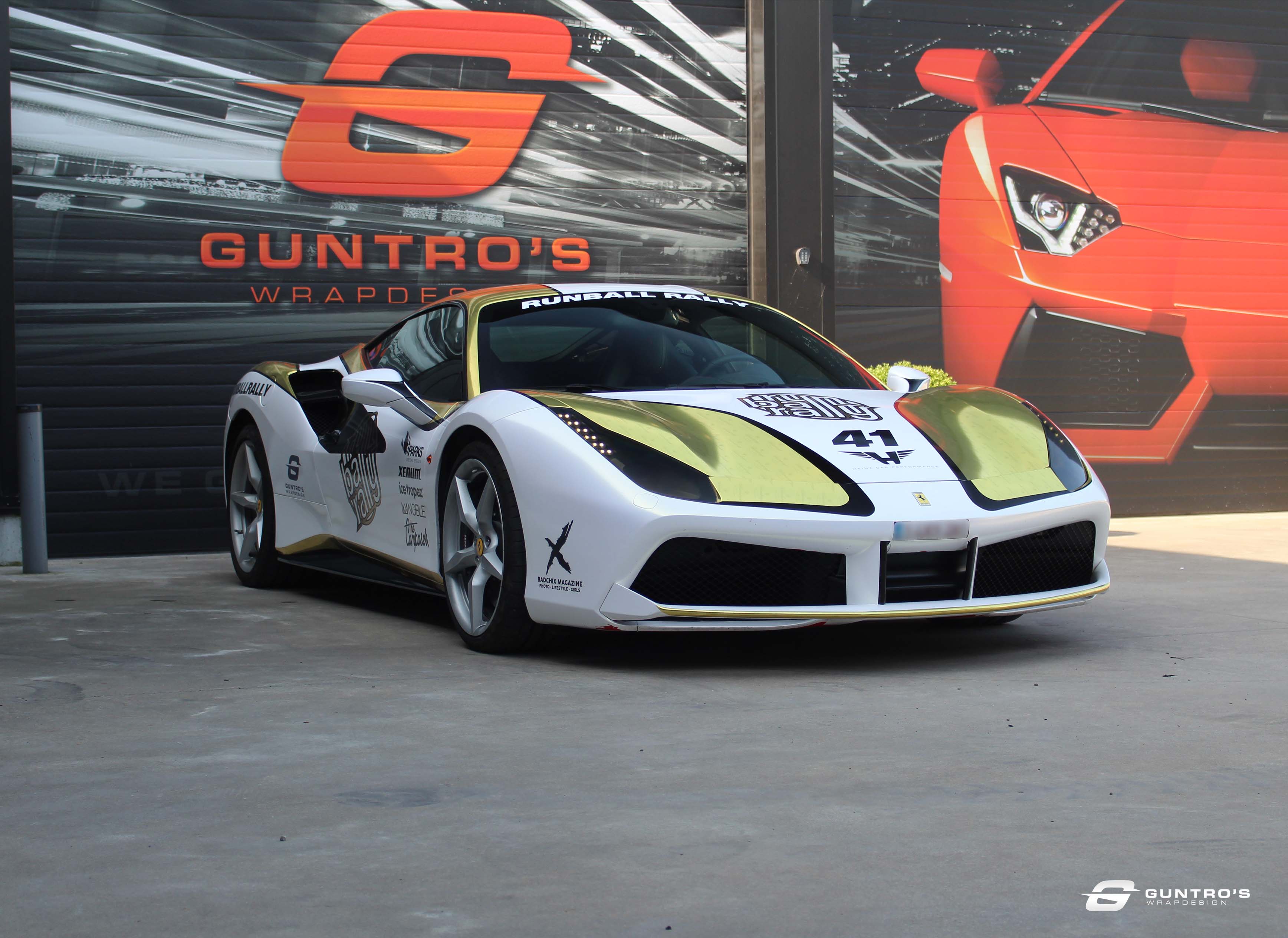 CUSTOM WRAP FERRARI 488 GTB