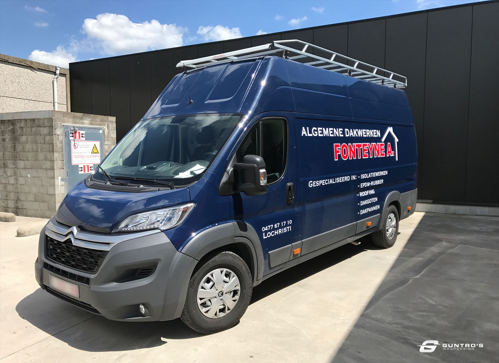 BELETTERING ALGEMENE DAKWERKEN FONTEYNE