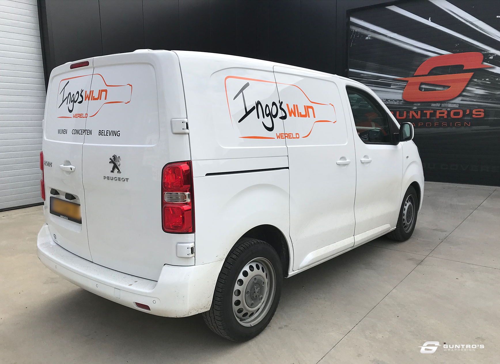BELETTERING INGO'S WIJNWERELD