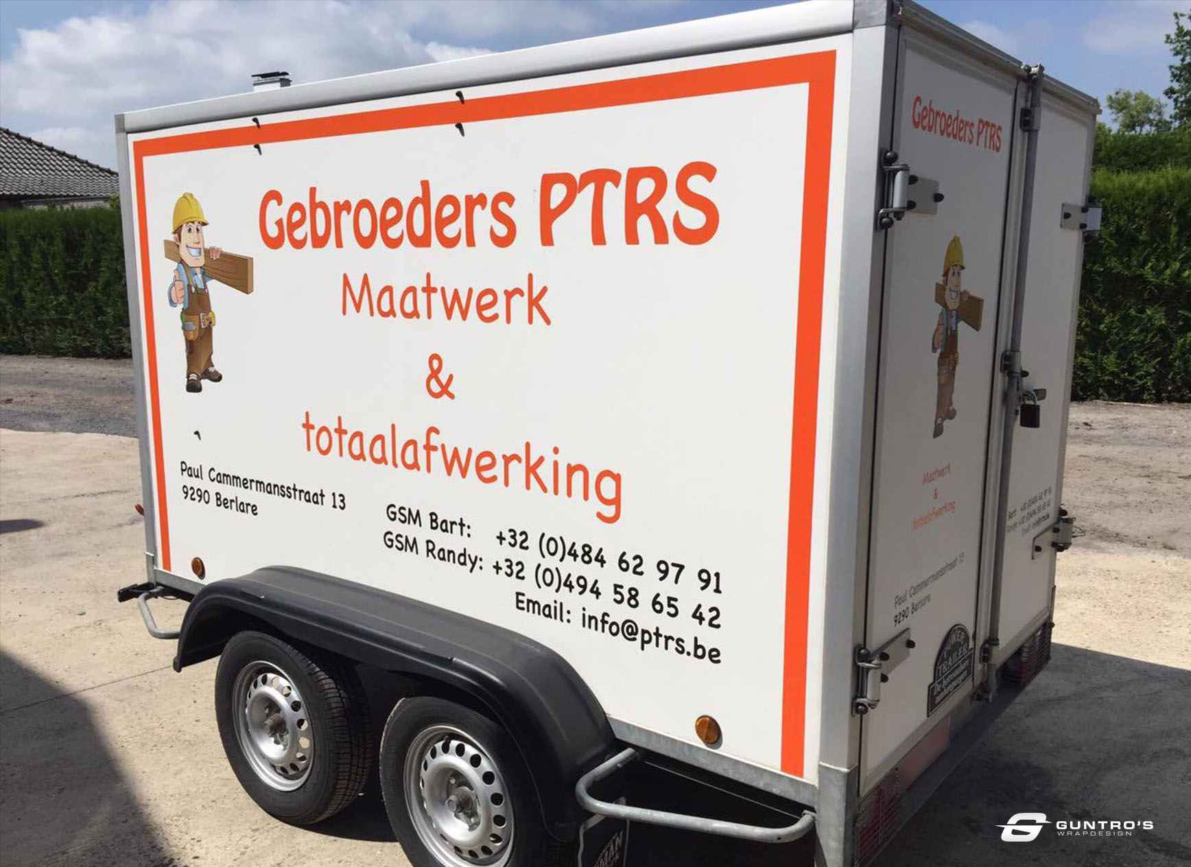 BELETTERING GEBROEDERS PTRS.