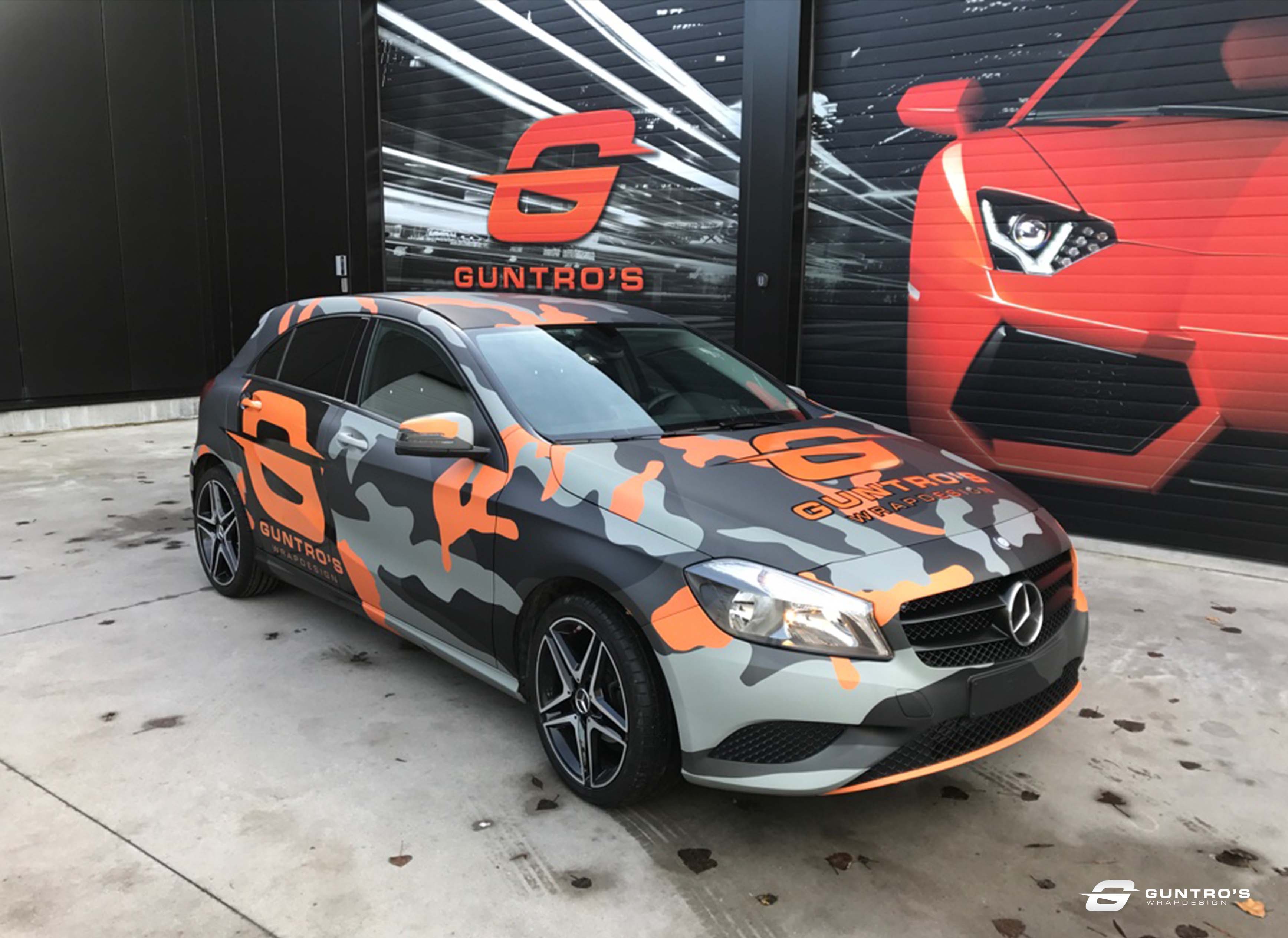 CUSTOM WRAP MERCEDES A KLASSE