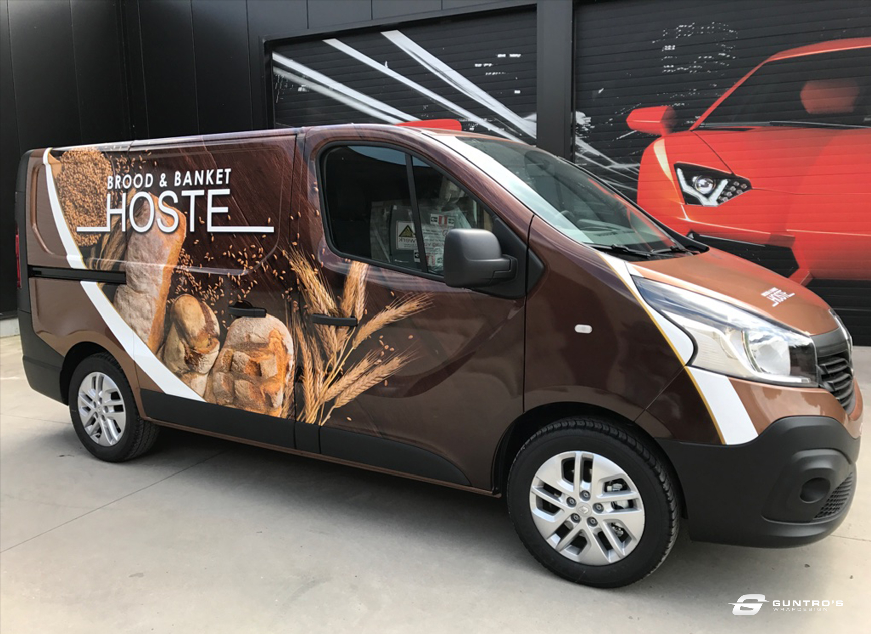 CUSTOM WRAP BAKKERIJ HOSTE