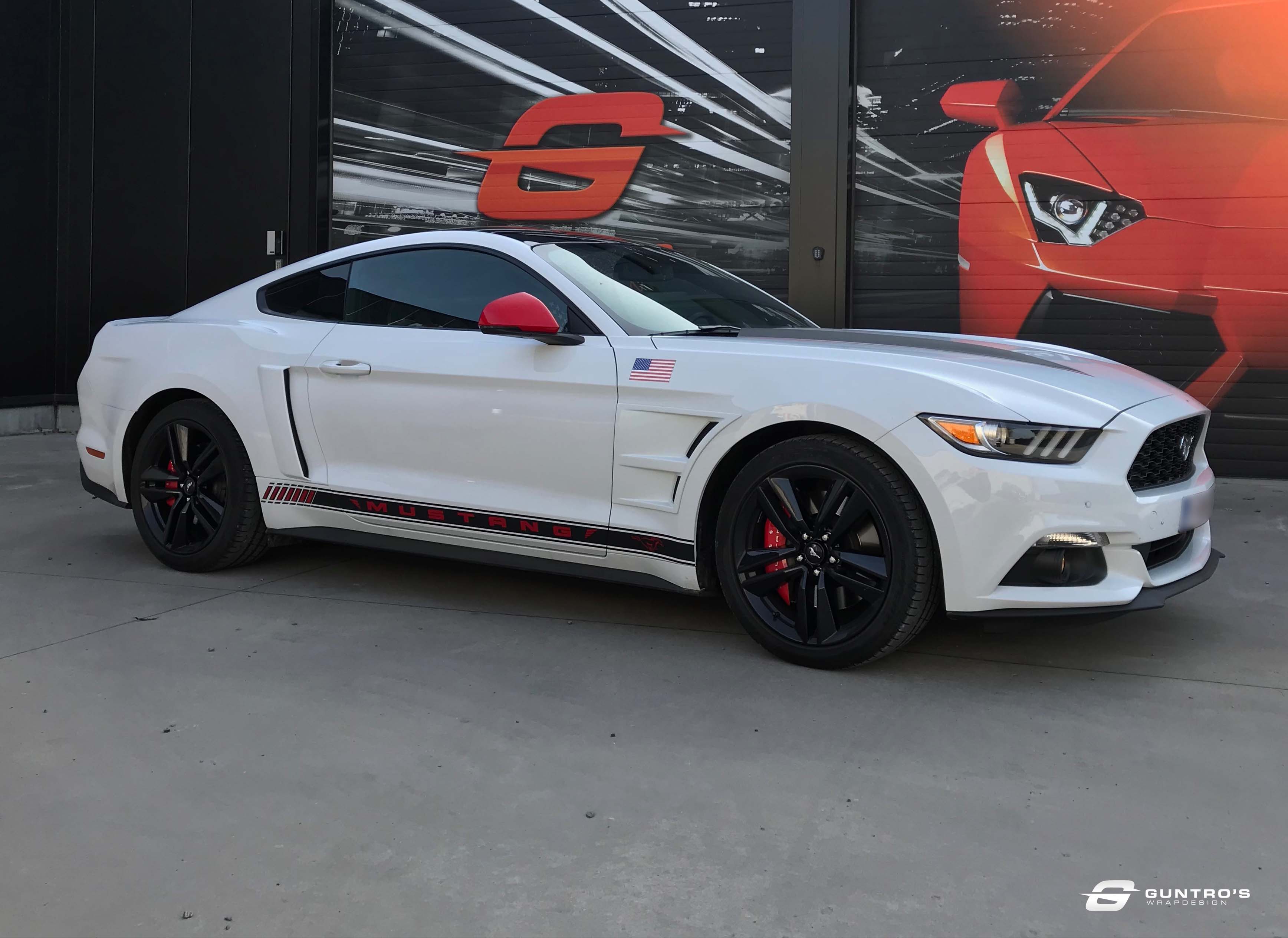 ACCENT STRIPING FORD MUSTANG