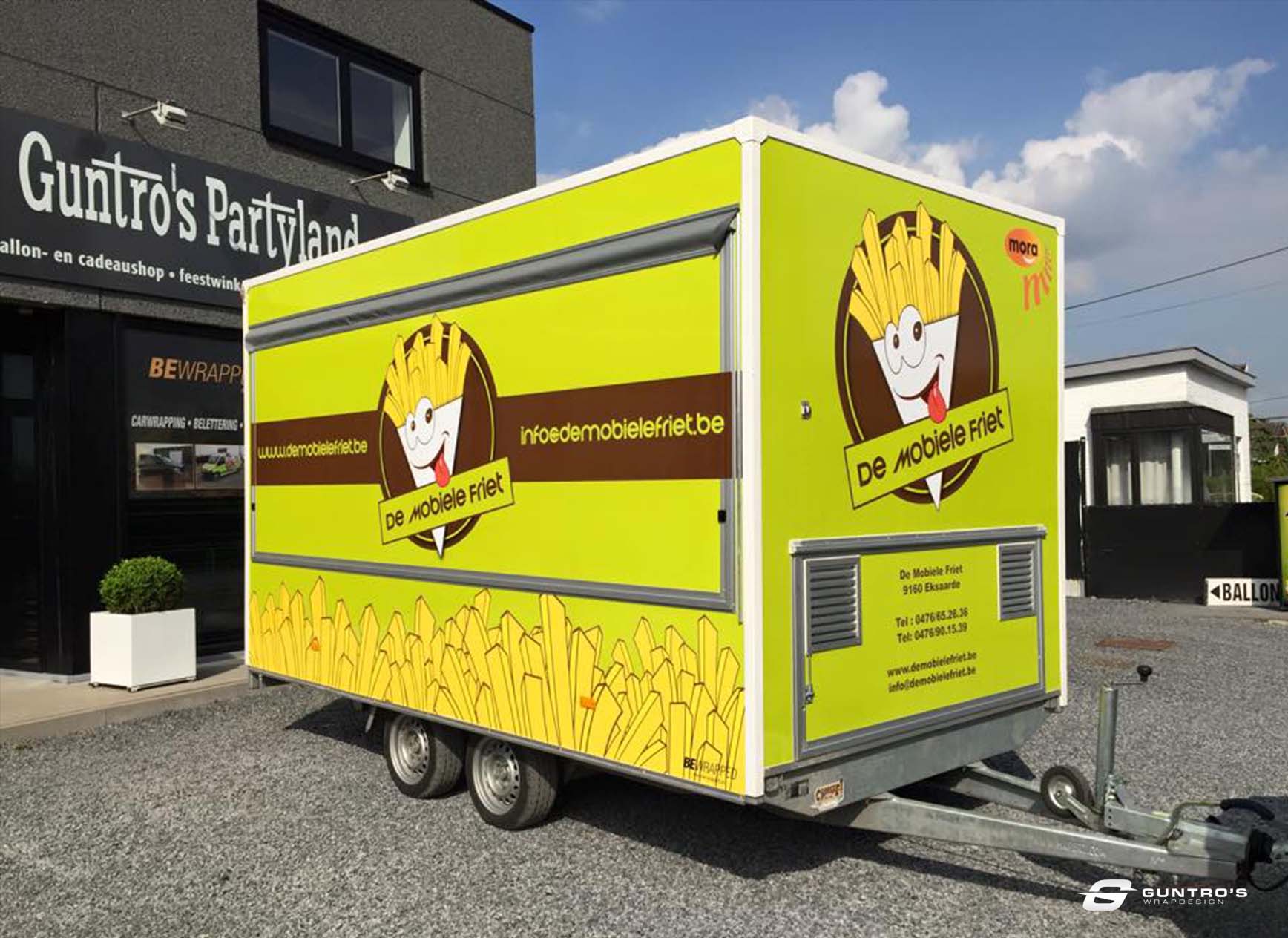CUSTOM WRAP DE MOBIELE FRIET