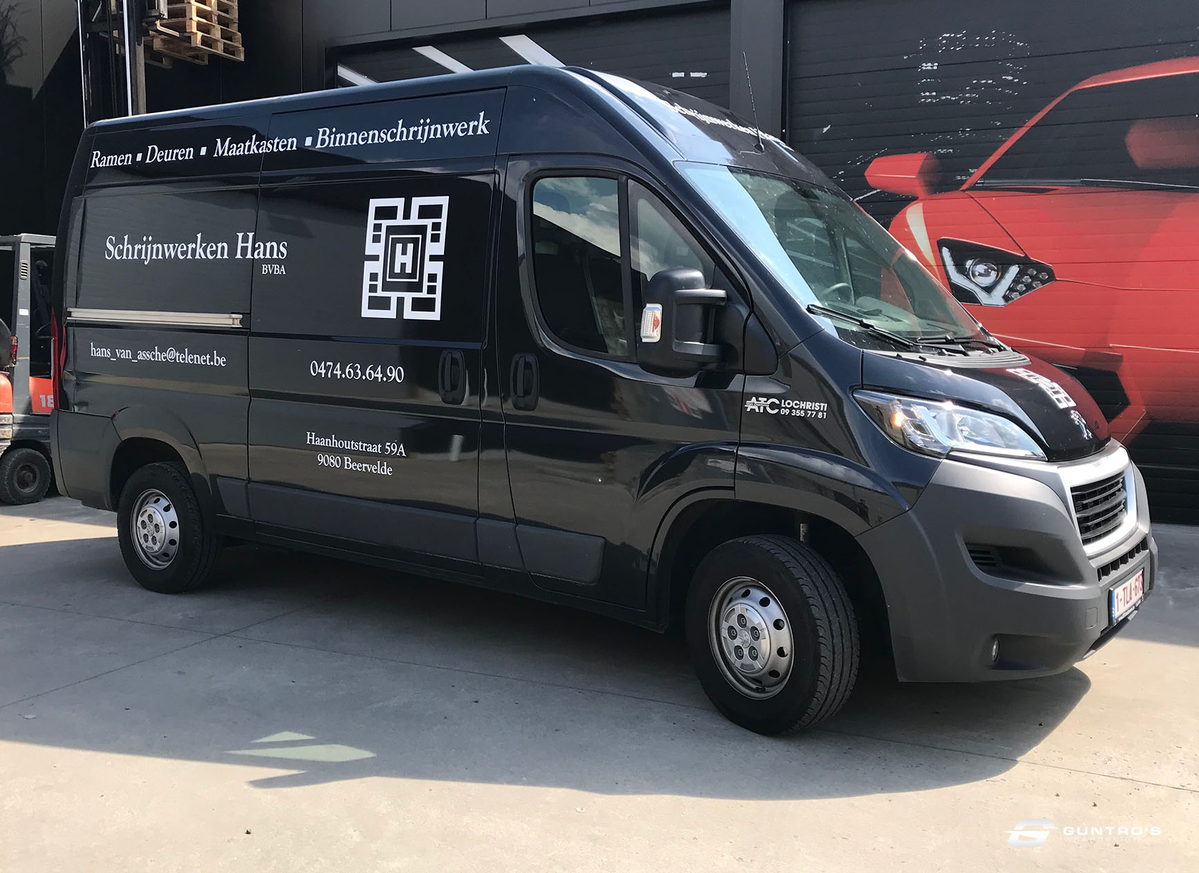 BELETTERING SCHRIJNWERKEN HANS